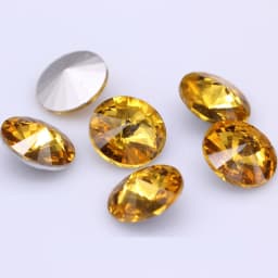 Fantastic 6/8/10/12/14/16/18/25MM Rivoli Cabochons Round Fancy Rhinestone Crystal For Applique Clothing Garment Decoration Bead