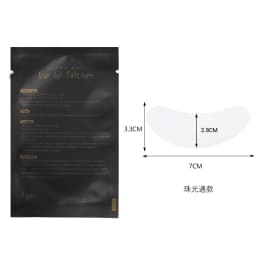 HOT 50/100 Pairs Eyelash Pad Gel Patch For Grafting Eyelash Extension Patches Eye Tips Sticker Wraps Cosmetic Makeup Tools