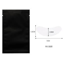 HOT 50/100 Pairs Eyelash Pad Gel Patch For Grafting Eyelash Extension Patches Eye Tips Sticker Wraps Cosmetic Makeup Tools