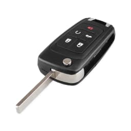KEYYOU OPEL/VAUXHALL Astra J Corsa E Insignia Zafira C 2009 2010 2011 2012 2013 2016 Flip Folding Remote Key Case