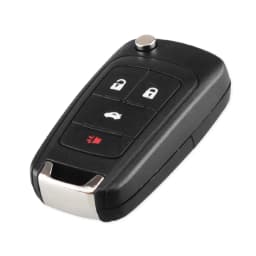 KEYYOU OPEL/VAUXHALL Astra J Corsa E Insignia Zafira C 2009 2010 2011 2012 2013 2016 Flip Folding Remote Key Case