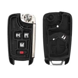 KEYYOU OPEL/VAUXHALL Astra J Corsa E Insignia Zafira C 2009 2010 2011 2012 2013 2016 Flip Folding Remote Key Case