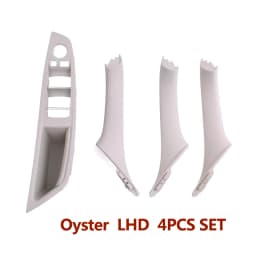 Quality Interior Front Door Armrest Panel Trim Pull Handle Set Replacement For BMW 5 Series F10 F11 F18 520i 523i 525i 528i 535i