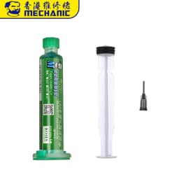 MECHANIC PCB Green UV Photosensitive Mask Inks Set Curable Solder BGA Green Oil Circuit Board Soldering Paste Flux Oil
