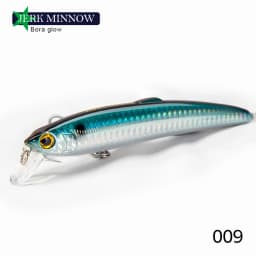 Hunthouse Minnow Fishing Lure 90/125/147mm Floating Hard Baits Wobbler Jerkbait Artificial Fishing Tackle For Seabass Pike LW131