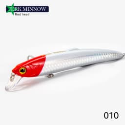 Hunthouse Minnow Fishing Lure 90/125/147mm Floating Hard Baits Wobbler Jerkbait Artificial Fishing Tackle For Seabass Pike LW131