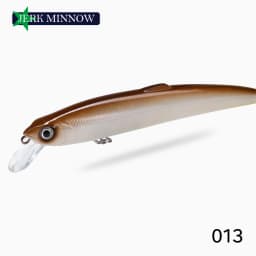 Hunthouse Minnow Fishing Lure 90/125/147mm Floating Hard Baits Wobbler Jerkbait Artificial Fishing Tackle For Seabass Pike LW131