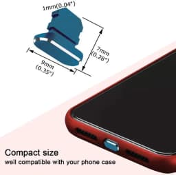 2pcs Metal Dust Plug Charging Port Dust Plug for iPad iPhone 14 Plus 13 12 Mini 11 Pro Max Xr for iOS Lightning Plug Accessories