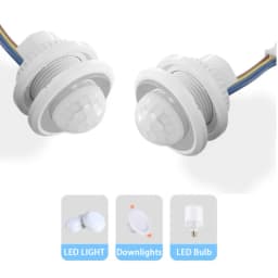 AC 85V-265V LED PIR Adjustable Delay Embedded Human Body Infrared Detector Infrared Motion Sensor Detector Switch Hot Selling
