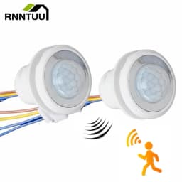 AC 85V-265V LED PIR Adjustable Delay Embedded Human Body Infrared Detector Infrared Motion Sensor Detector Switch Hot Selling