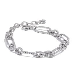 Yhpup Waterproof Stainless Steel Metal Handmade Neck Chain Necklace Bracelet for Women Statement Fashion Jewelry PVD Plated