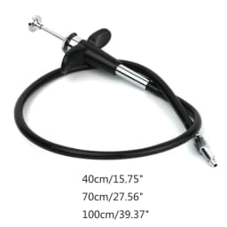 Camera Manual Shutter Release Control Cable 40cm/70cm/100cm Mechanical Locking Shutter Line Prevents Camera Vibration