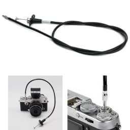 Camera Manual Shutter Release Control Cable 40cm/70cm/100cm Mechanical Locking Shutter Line Prevents Camera Vibration