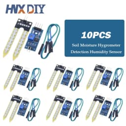 5/10pcs Soil Moisture Hygrometer Detection Humidity Sensor Module For arduino Development Board DIY Robot Smart Car