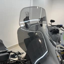 Universal Motorcycle Windshield Extension Adjustable Spoiler Clamp-On Windscreen Deflector For BMW KAWASAKI YAMAHA HONDA SUZUKI