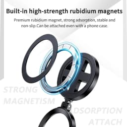 Magnetic Universal 52mm/67mm CPL Filter, HD Optical Glass Polarizer Lens for Most Smartphones iPhone Android Vlog Photography