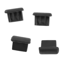 10Pcs Silicone Soft Micro USB Dustplug Anti Dust Cover Charging Port Protection for IPhone Cellphone Cap Port Protector