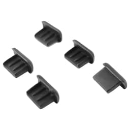 10Pcs Silicone Soft Micro USB Dustplug Anti Dust Cover Charging Port Protection for IPhone Cellphone Cap Port Protector