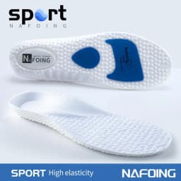 Sole Shock Absorption Deodorant Breathable Cushion Sport Insoles For Shoes Running Insoles For Feet Man Women Massage Care Pads