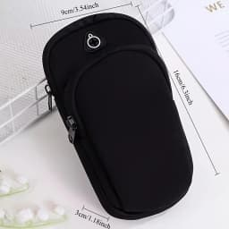 Outdoor Cycling Sports Arm Bag, Portable Fitness Storage Bag, Mobile Phone Bag, Sports Phone Case, Running Arm Pouch, Suitable for Fitness, Jogging, and Hiking
