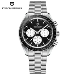 PAGANI DESIGN Moon Men's Watches Gold Luxury Quartz Watch Men Speed Sports Chronograph AR Sapphire Waterproof Luminous Man Gift