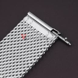 20mm 22mm 18mm Strap 0.6 1.0mm Mesh Milanese Watch Band for IWC for Rolex for Omega Stainless Steel Wristband for Seiko Bracelet