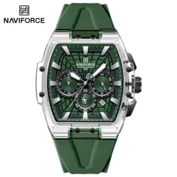 NAVIFORCE Top Brand Men Watches Multifunctional Chronograph Luminous Hands 30m Waterproof Silicone Strap Original Man Watch