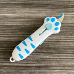 Retractable Cute Cat Paw Multi-Function Utility Knife, Portable and Safe Unboxing Tool, Office and Home Paper Cutting Gadget 