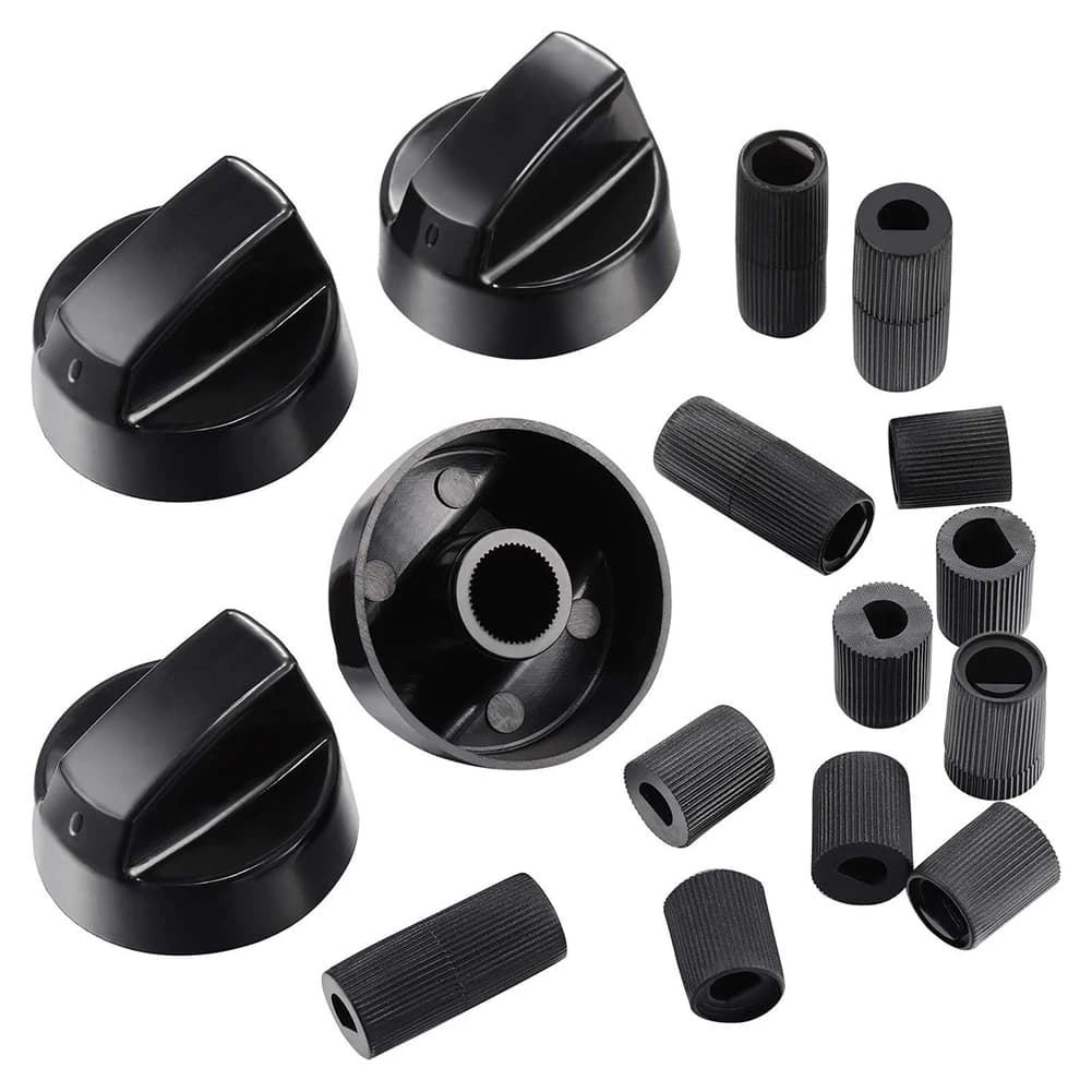 Control Knobs With Adapters Versatile Control Knobs Set Knobs & 12 PCS Adapters For Stoves & Ovens Control Knob