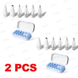 4/6 Pcs Replacement Pencil Tips for Apple Pencil 1/2/3th Apple Pencil Pro 2B Soft Nibs for IPad Pro