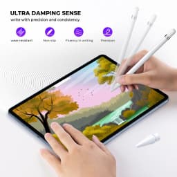 4/6 Pcs Replacement Pencil Tips for Apple Pencil 1/2/3th Apple Pencil Pro 2B Soft Nibs for IPad Pro