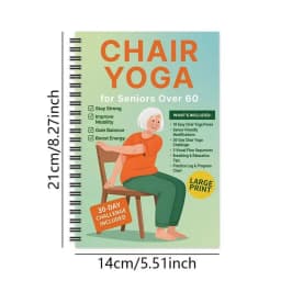 New products elderly chair weight loss yoga books A variety of general sports books elderly sports yoga books