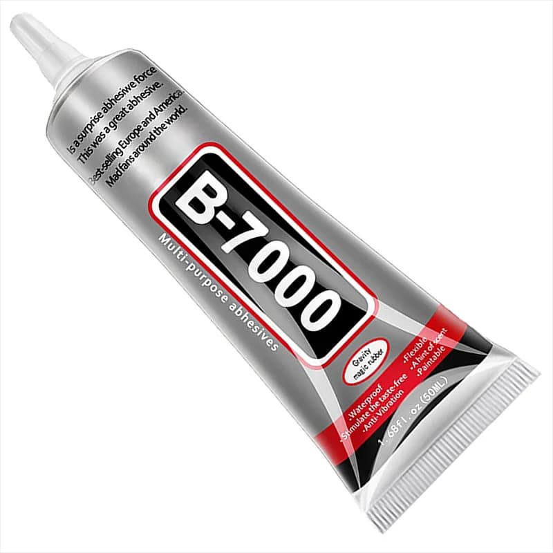 B7000 Semi-Fluid High-Viscosity Clear Adhesive for Gemstones, Diamonds, Rhinestones, and Jewelry Making – 15ml