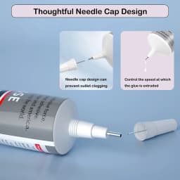 B7000 Semi-Fluid High-Viscosity Clear Adhesive for Gemstones, Diamonds, Rhinestones, and Jewelry Making – 15ml