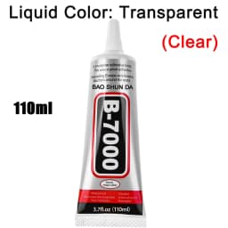 B7000 Semi-Fluid High-Viscosity Clear Adhesive for Gemstones, Diamonds, Rhinestones, and Jewelry Making – 15ml