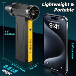 Super 9600000RPH,Brushless Motor Electric Turbo Fan High-Speed Turbo Violent Fan USB Rechargeable Powerful Dust Blower 60m/s