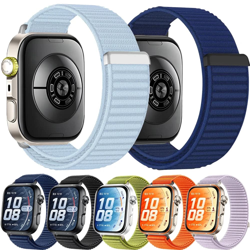Original Nylon Strap for Huawei Watch Fit 5/4/3 Smartwatch Replaceable Wrsitband for Huawei Watch Fit 4 Pro/5 Pro Sport Bracelet