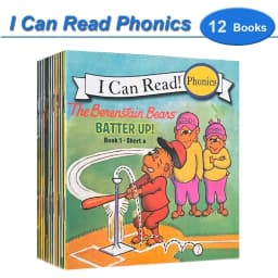I Can Read The Pete Cat English Picture Books for Kids Simple Stories Phonics Short & Long Vowel Educational Reading Mini Book