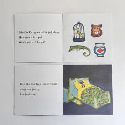I Can Read The Pete Cat English Picture Books for Kids Simple Stories Phonics Short & Long Vowel Educational Reading Mini Book