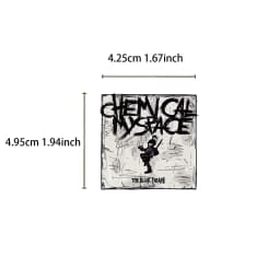 100Pcs My Chemical Romance Stickers Cartoon Decal for Laptop Phone Guitar Luggage Waterproof Graffiti Vinyl Stickers