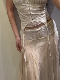 2026 Spring Summer Solid Sheer Chiffon Skirt Lace Slim Waist Pleated A-line Applique Midi Skirts Elegant Fashion Women Outfits