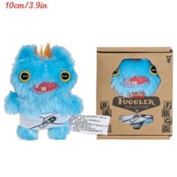 Fuggler Ugly Teeth Monsters Plush Toys Fuggler Baby Cartoon Wide Eyed Weirdo Rabbit Peluche Kawaii Multicolor Peluche Doll 8-9CM