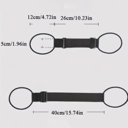 1pc Versatile Luggage Elastic Strap Reusable Adjustable Luggage Connector Straps Travel Suitcase Fixed Strap