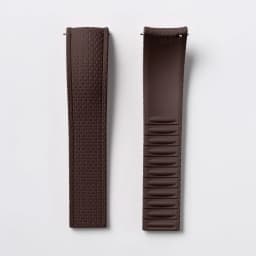 18mm 19mm 20mm 21mm 22mm 24mm CTS Fluoro Rubber Strap Men Women Universal FKM Curved Quick Release Watch Band for Cut To Size