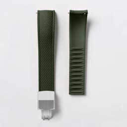 18mm 19mm 20mm 21mm 22mm 24mm CTS Fluoro Rubber Strap Men Women Universal FKM Curved Quick Release Watch Band for Cut To Size