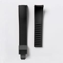 18mm 19mm 20mm 21mm 22mm 24mm CTS Fluoro Rubber Strap Men Women Universal FKM Curved Quick Release Watch Band for Cut To Size