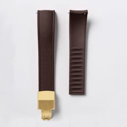 18mm 19mm 20mm 21mm 22mm 24mm CTS Fluoro Rubber Strap Men Women Universal FKM Curved Quick Release Watch Band for Cut To Size