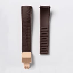 18mm 19mm 20mm 21mm 22mm 24mm CTS Fluoro Rubber Strap Men Women Universal FKM Curved Quick Release Watch Band for Cut To Size