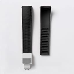 18mm 19mm 20mm 21mm 22mm 24mm CTS Fluoro Rubber Strap Men Women Universal FKM Curved Quick Release Watch Band for Cut To Size