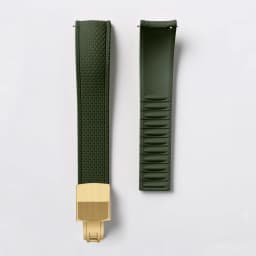 18mm 19mm 20mm 21mm 22mm 24mm CTS Fluoro Rubber Strap Men Women Universal FKM Curved Quick Release Watch Band for Cut To Size